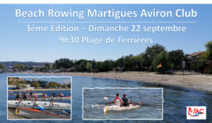 Beach rowing flyer